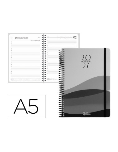 AGENDA OFICINA  2027 ESP.GAZI D/P A5 BILINGUE 70G PAPEL FSC NG.