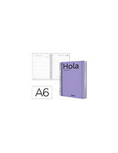 AGENDA OFICINA  2027 ESP.CLASSIC D/P A6 BILINGUE 70G PAPEL FSC MALVA 2