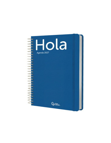 AGENDA OFICINA  2027 ESP.CLASSIC D/P A5 BILINGUE 70G PAPEL FSC AZ.