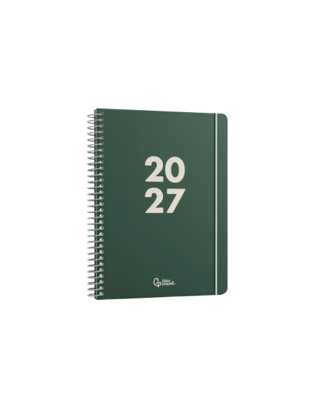AGENDA OFICINA  2027 ESP.BASIC S/V A5 BILINGUE 60G PAPEL FSC VE.