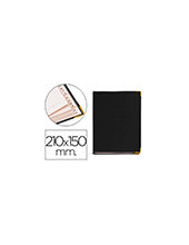 LISTIN TELEFONICO TAPA FLEXIBLE TAMAÑO 21X15 CM C/CANTONERA DORADA 2