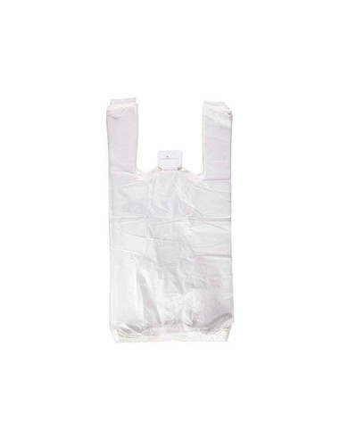 BOLSA CAMISETA RECICLADA 70% BL.50 MC 42X53 CM