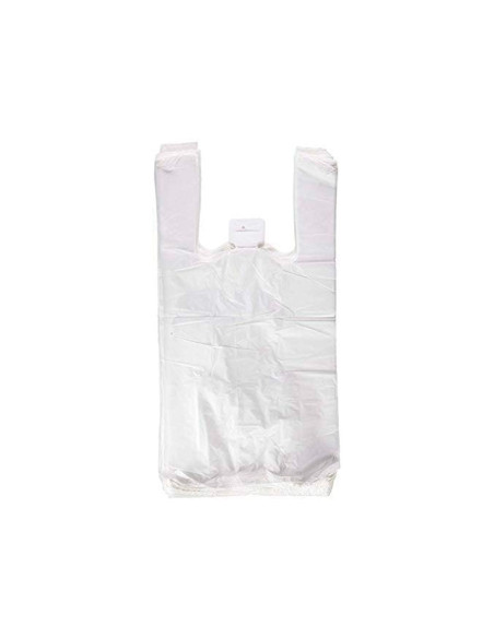BOLSA CAMISETA RECICLADA 70% BL.50 MC 42X53 CM
