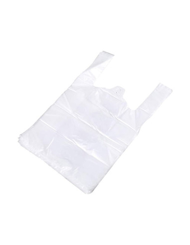 BOLSA CAMISETA RECICLADA 70% BL.50 MC 42X53 CM