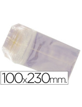 BOLSAS CELOFAN 100X230 MM PAQUETE 100