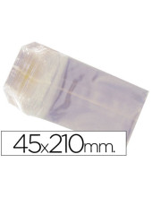 BOLSAS CELOFAN 45X210 MM PAQUETE 100