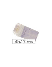 BOLSAS CELOFAN 45X210 MM PAQUETE 100 2