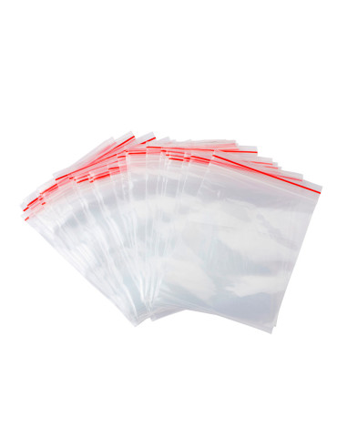 BOLSA PLAST.AUTOCIERRE Q-CON.100X150MM PQ.DE 100 UD.