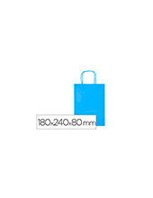 BOLSA PAPEL Q-CON.CELULOSA CEL. XS ASA RETORCIDA 180X240X80MM 2