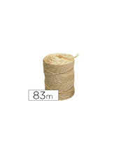 CUERDA SISAL 3 CABOS LIDERPAPEL ROLLO 1/2 KG 2