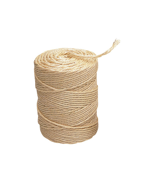 CUERDA SISAL 3 CABOS LIDERPAPEL ROLLO 1/2 KG
