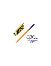 BOLIGRAFO BIC NARANJA AZUL 2