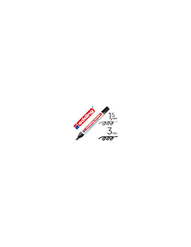 ROTULADOR EDDING MARCADOR PERM.3000 NEGRO PUNTA RED.3 MM