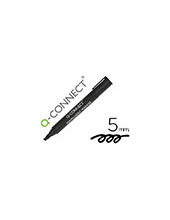 ROTULADOR Q-CON MARCADOR PERM.NEGRO PUNTA BISELADA 5.0 MM 2