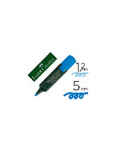 ROTULADOR FABER FLUOR 48-51 AZUL 2