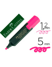 ROTULADOR FABER FLUOR 48-28 ROSA
