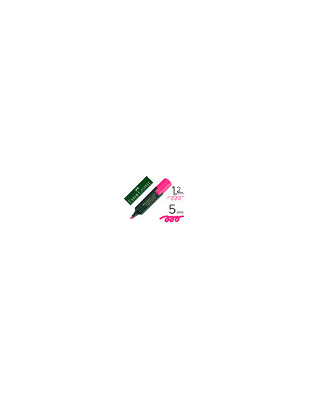 ROTULADOR FABER FLUOR 48-28 ROSA