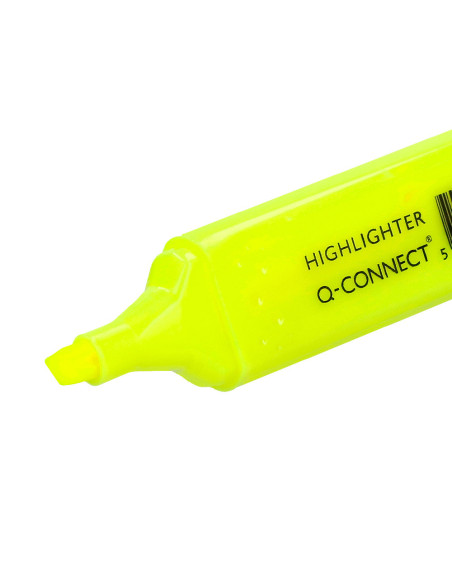 ROTULADOR Q-CON.FLUOR AMARILLO PUNTA BISELADA