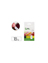 VELCRO AUTOADHESIVO OVALADO  BL.35X12MM 18 UD. 2