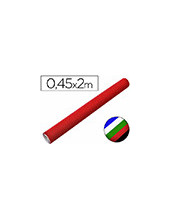 ROLLO ADHESIVO LIDERPAPEL UNICOLOR COLORES SURTIDOS ROLLO 0,45 X 2 MT 2