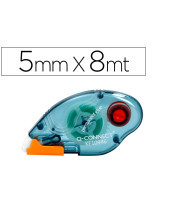PEGAMENTO Q-CONNECT ROLLER COMPACT PERM.6,5MM ANCHO X 8,5 MT - UNIDAD