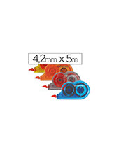CORRECTOR Q-CON.CINTA MINIBLANCO 4,2MM.X 5 M. BOMBONERA 28 UDS. 2