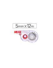 CORRECTOR Q-CON.CINTA BL.5MM X 12MT. 2