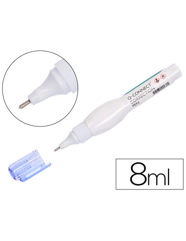 CORRECTOR Q-CON.LAPIZ 8 MLC/PUNTA METALICA