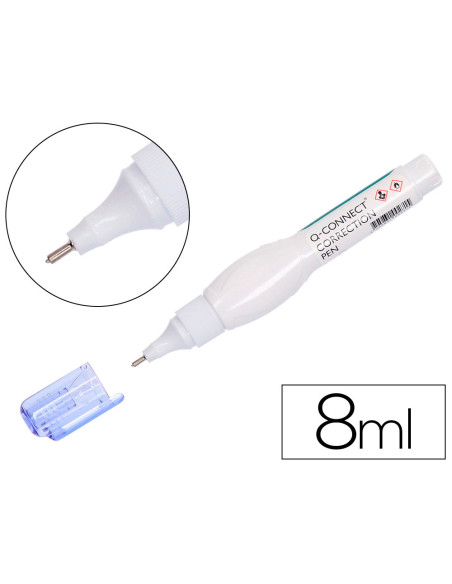 CORRECTOR Q-CON.LAPIZ 8 MLC/PUNTA METALICA