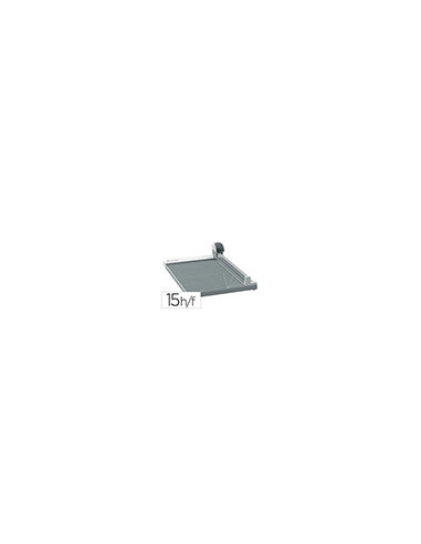 CIZALLA RODILLO LEITZ A4+ BASE MADERA PLASTIFICADA CORTE 381MM DE