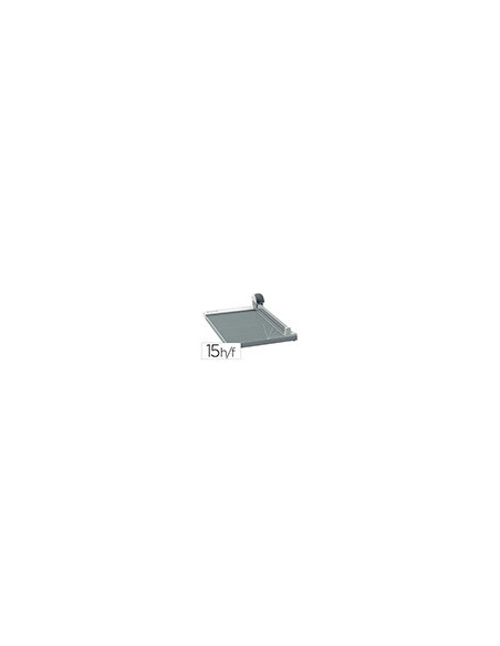 CIZALLA RODILLO LEITZ A4+ BASE MADERA PLASTIFICADA CORTE 381MM DE