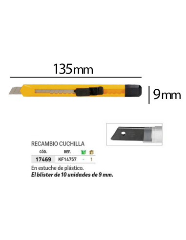 CUTTER Q-CON.TH-90-1 ESTRECHO BL/0