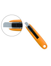 CUTER OLFA MINI PLASTICO CUCHILLA ANCHA 12,5 MM RETRACTIL APTO ZURDO
