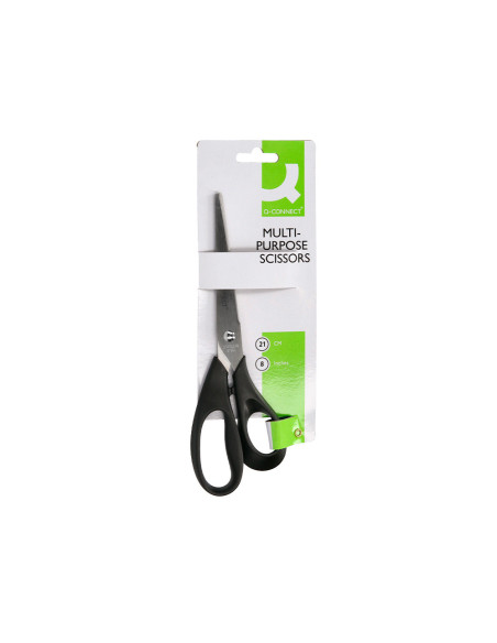 TIJERA OFICINA Q-CON.INOXIDABLE 8" 20 CM BLISTER