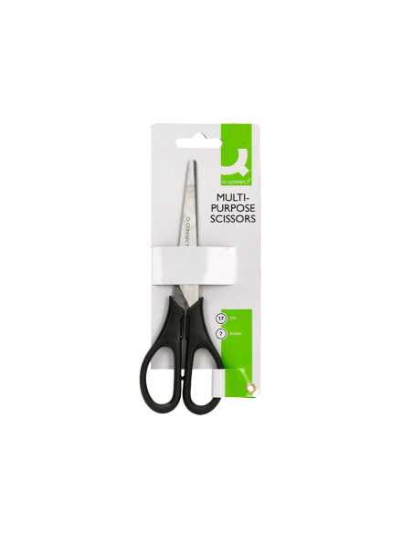 TIJERA OFICINA Q-CON.INOXIDABLE 7" 17 CM BLISTER
