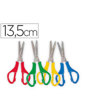 TIJERA ESCOLAR ZURDOS 13,5 CM UNIDAD