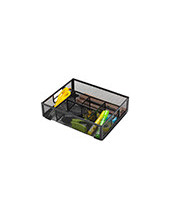 ORGANIZADOR Q-CON.KF17291 BANDEJA MET.REJILLA NG.6 DEP.235X183X65 MM 2