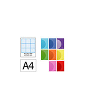 CUADERNO GRAP. 360 A4 T.PLASTICO RAYA Nº 46 48H. 90GR SURT. 2