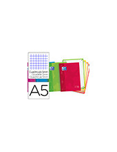 CUADERNO ESP. OXFORD A5 T.EXTRA 5MM 170H. 90GR. COL. SURT. 2