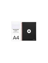 CUADERNO ESP. ANTARTIK A4 T.FORRADA MICRO HOR. 5B 4T.120H.100GR.NG. 2