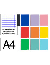 CUADERNO ESP. WITTY A4 T.DURA MICRO 5MM 5B 4T.140H 75GR.*09771