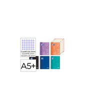 CUADERNO ESPIRAL OXFORD EUROPEANBOOK 4  TAPA PLASTICO DIN A5+ 120H 2
