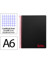 CUADERNO ESP. WONDER A6 T.PLASTICO MICRO 5MM 4B.120H. 90GR. NG.