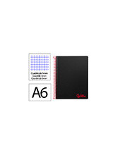 CUADERNO ESP. WONDER A6 T.PLASTICO MICRO 5MM 4B.120H. 90GR. NG. 2