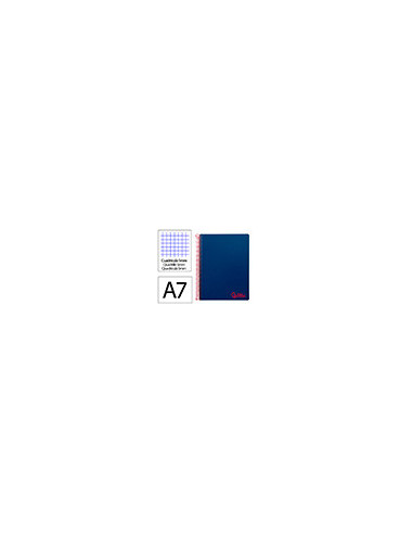 CUADERNO ESP. WONDER A7 T.PLASTICO MICRO 5MM 4B.100H. 90GR. AZ.