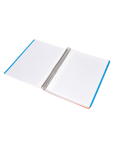 CUADERNO ESP. WONDER A7 T.PLASTICO MICRO 5MM 4B.100H. 90GR. AZ.