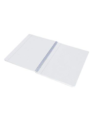 CUADERNO ESP. WONDER A4 T.PLASTICO 4MM 80H 90GR. AM. *74930