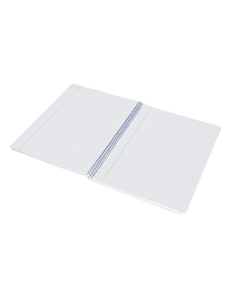 CUADERNO ESP. WONDER A4 T.PLASTICO 4MM 80H 90GR. AM. *74930