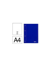 CUADERNO ESP. LIDERPAPEL A4 T.BLANDA MICRO LISO 4T. 80H 70GR. AZ. 2