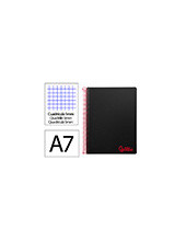 CUADERNO ESP. WONDER A7 T.PLASTICO MICRO 5MM 4B.100H. 90GR. NG. 2